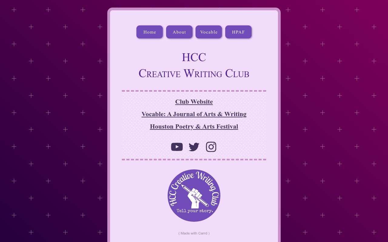 HCC Creative Writing Club